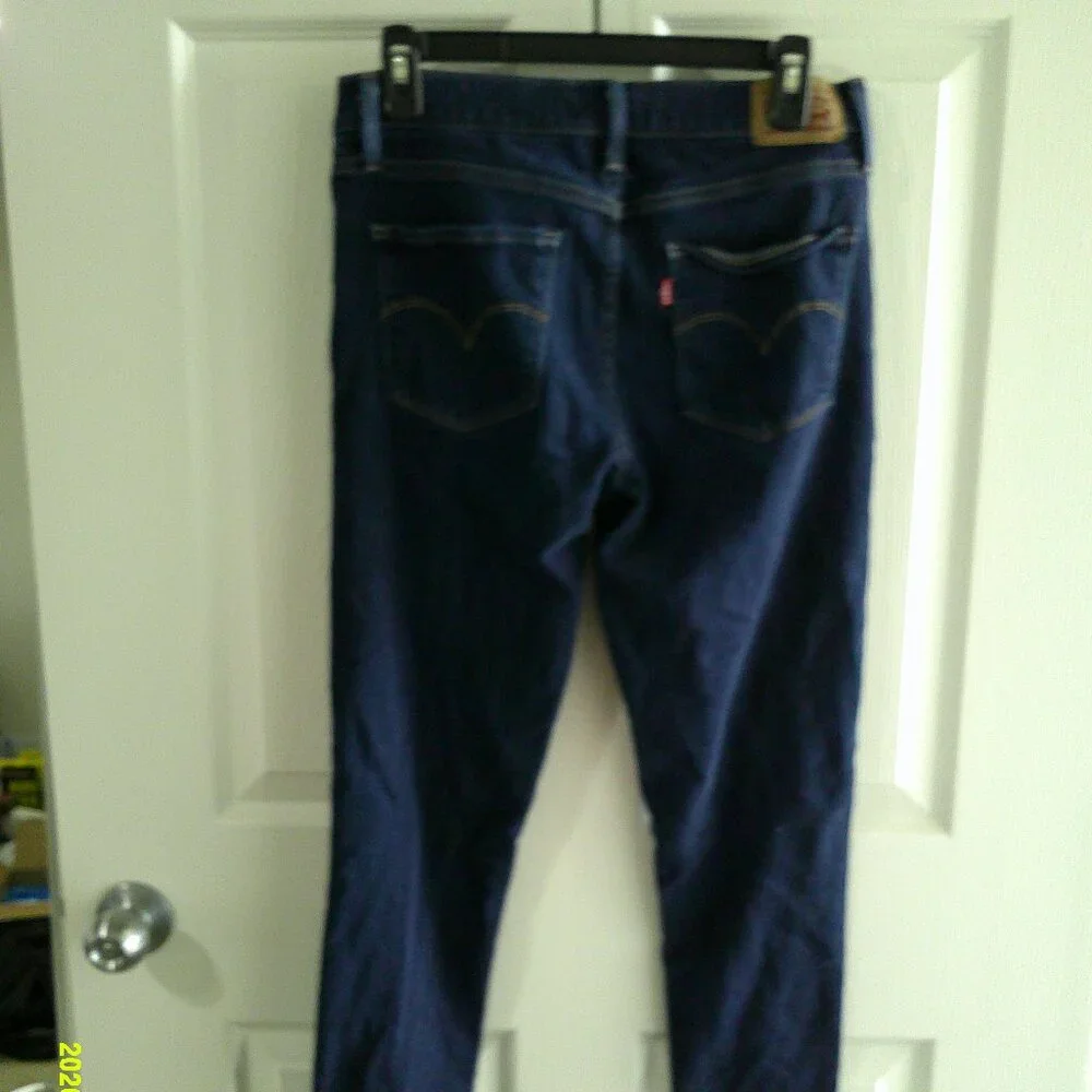 LEVI'S | 720 HIGHRISE SUPER SKINNY JEANS | DARK WASH | W29
